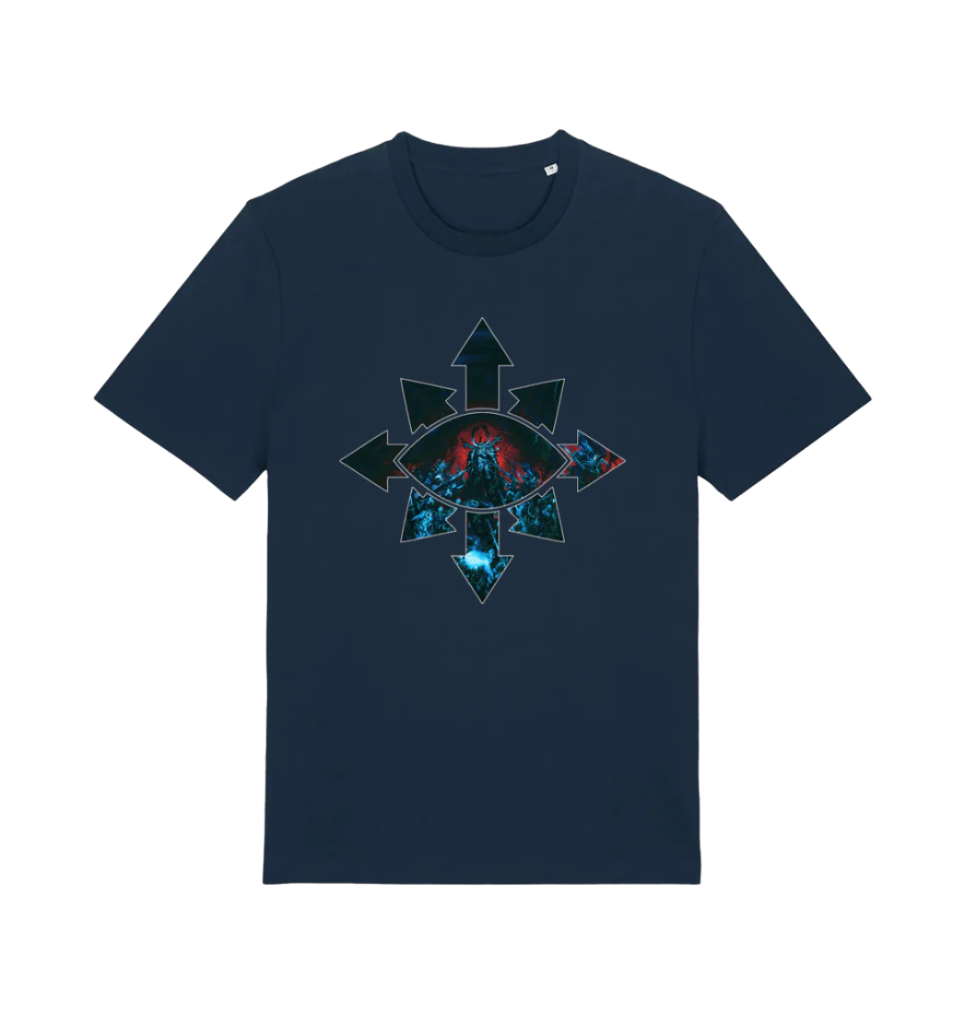 French Navy Printed T-shirt